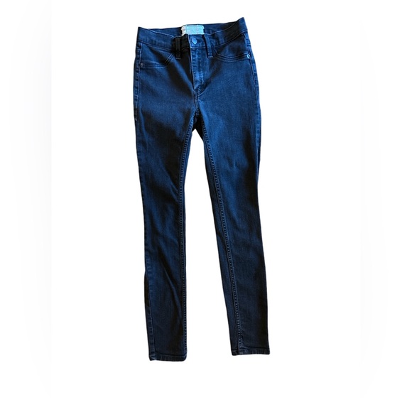 Free People Denim - Free People Black Skinny Jean Size 24 Short